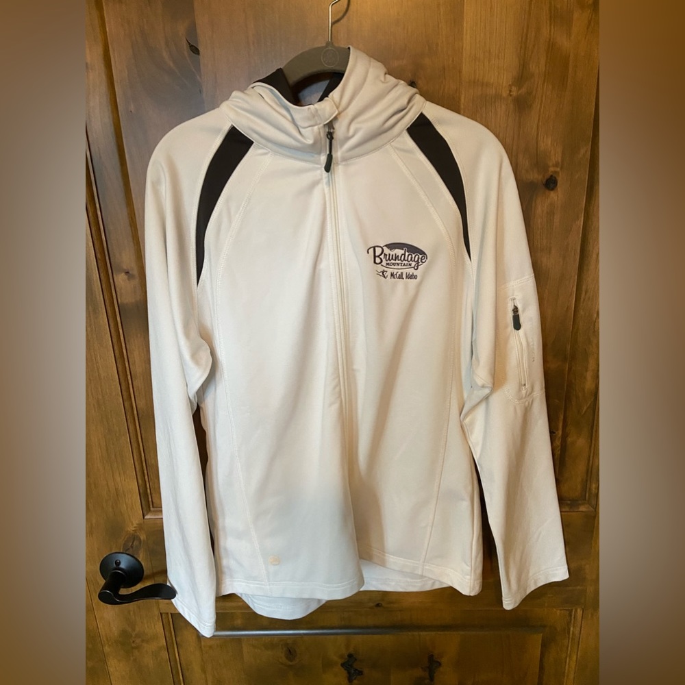 Brundage Mountain Resort- McCall, Idaho fleece jacket- large